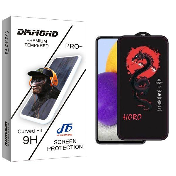 محافظ صفحه نمایش جی اف مدل Diamond Horo مناسب برای گوشی موبایل سامسونگ Galaxy A72