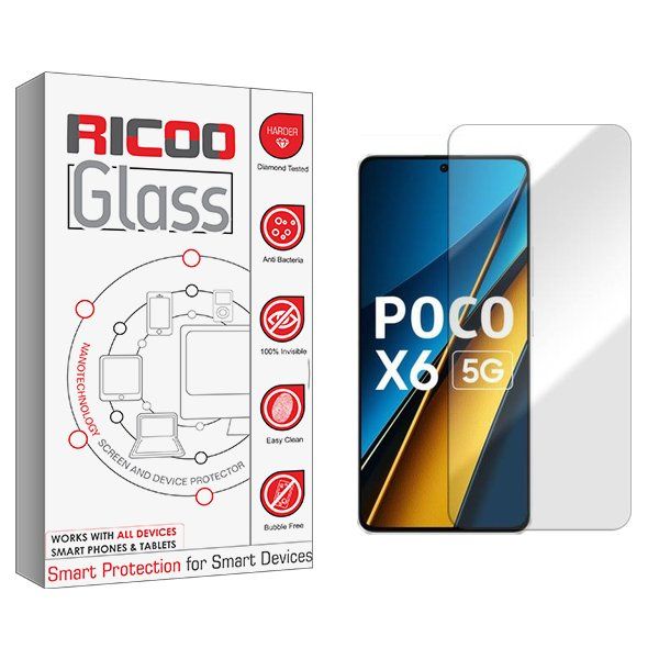 محافظ صفحه نمایش ریکو مدل RiC2 مناسب برای گوشی موبایل شیائومی Poco X6