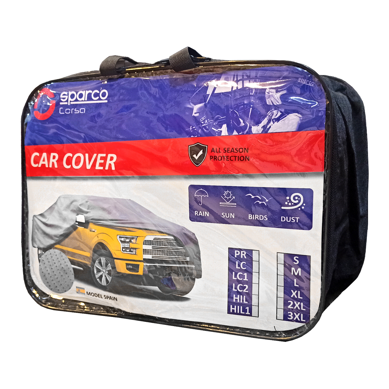 چادر خودرو اسپارکو مدل SP0LC مناسب برای چانگان C35