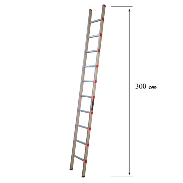 نردبان 10 پله آلوپات مدل یک طرفه 3m