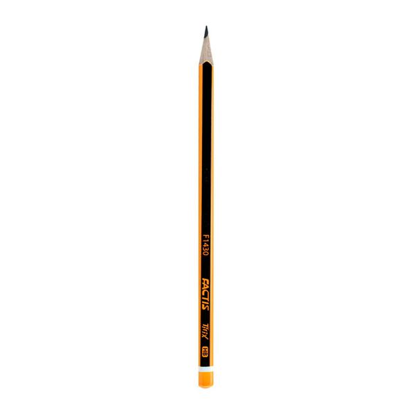مداد مشکی  فکتیس مدل 1430 سه گوش کد 2025 مجموعه 8 عددی