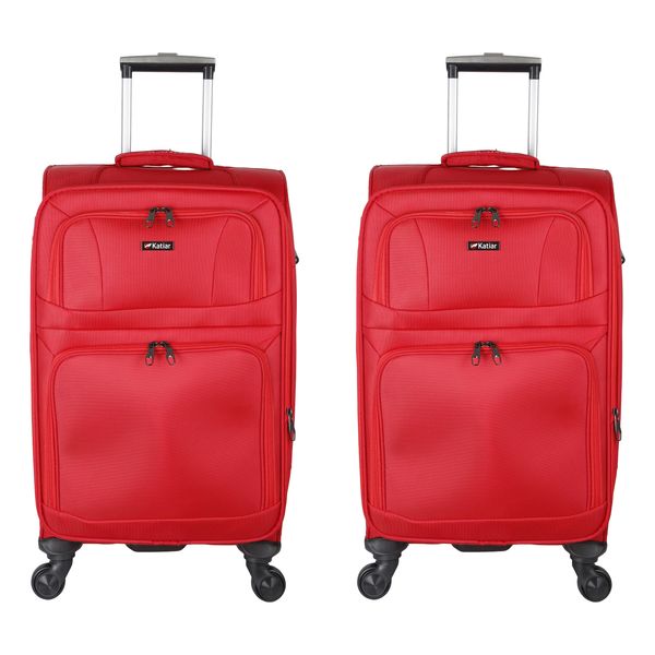مجموعه دو عددی چمدان کاتیار مدل 232 سایز بزرگ