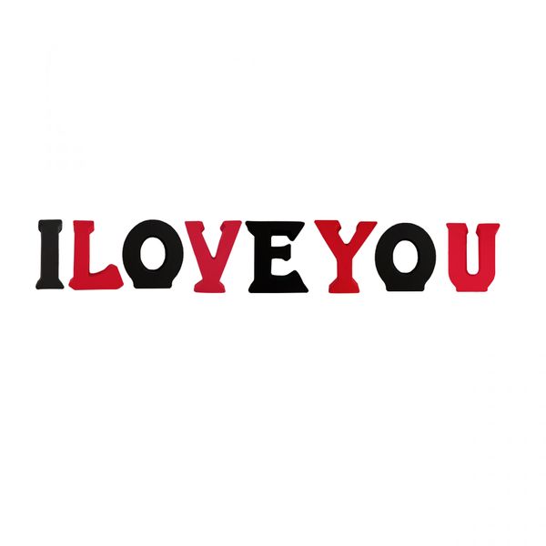 استند رومیزی تزیینی سورتک مدل I LOVE U