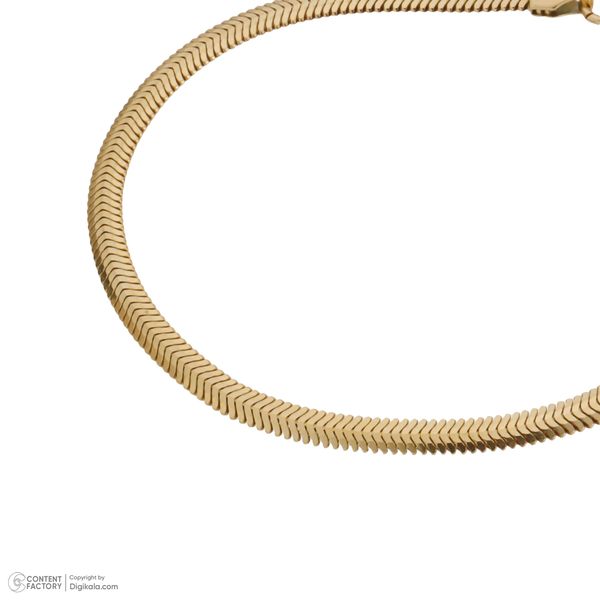 دستبند طلا 18 عیار زنانه مایا ماهک مدل MB1698 طرح تیغ ماهی