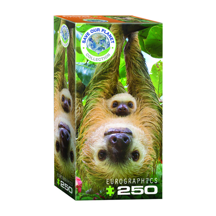 پازل 250 تکه یوروگرافیکس پازلز مدل Sloths كد 5556-8251