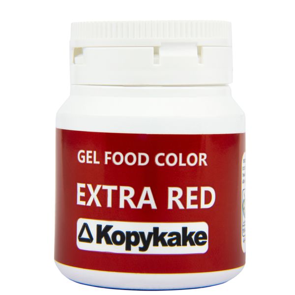رنگ خوراکی ژله ای قرمز اکسترا کپی کیک - 100 گرم