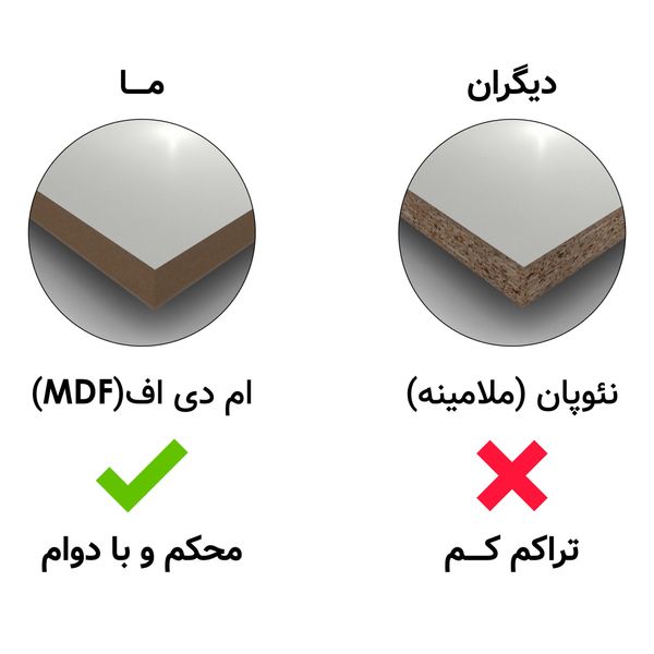 میز تحریر مدل چراغ‌دار کد 09