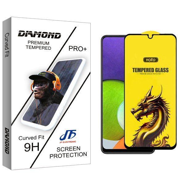 محافظ صفحه نمایش جی اف مدل Diamond Y-Horo مناسب برای گوشی موبایل سامسونگ Galaxy A22 4G