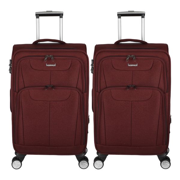 مجموعه دو عددی چمدان کمل مدل 231 سایز متوسط