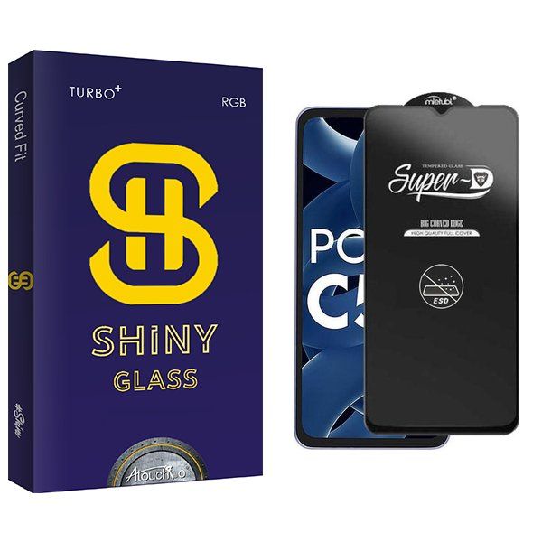 محافظ صفحه نمایش آتوچبو مدل Shiny Superd_ESD مناسب برای گوشی موبایل شیائومی Poco C55