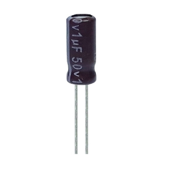 خازن الکترولیت 1 میکروفاراد 50 ولت آکسبوم مدل TEC-1050 