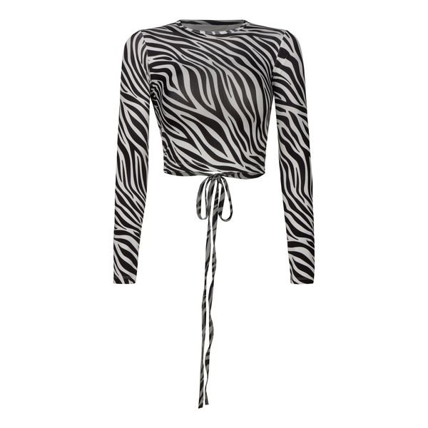 نیم تنه زنانه پپا مدل Zebra