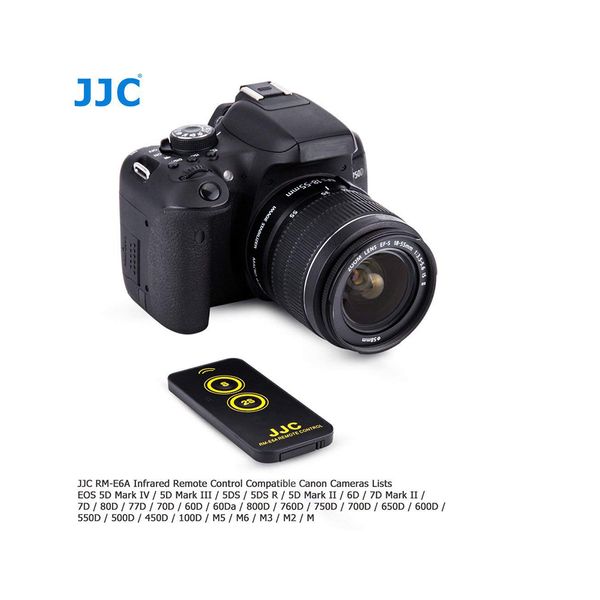 ریموت کنترل دوربین جی جی سی مدل RM-E6A مناسب برای دوربین های کانن