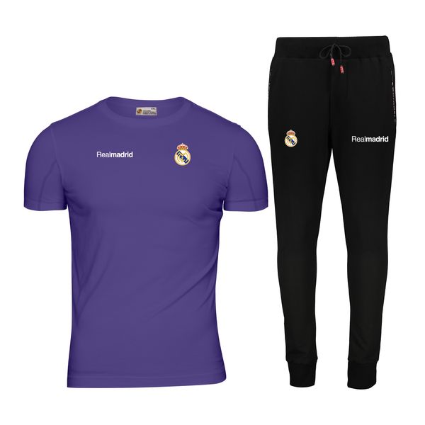 ست تی شرت و شلوار ورزشی مردانه پاتیلوک مدل رئال مادرید کد 400104
