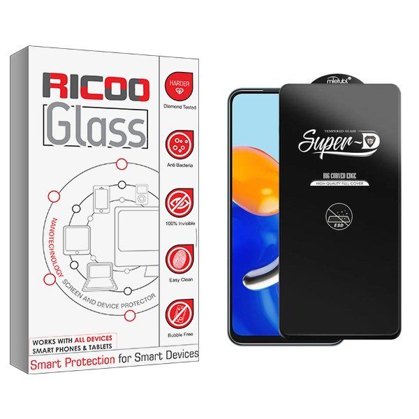 محافظ صفحه نمایش ریکو مدل RiC2 SuperD_ESD مناسب برای گوشی موبایل شیائومی Redmi Note 11 Pro Plus