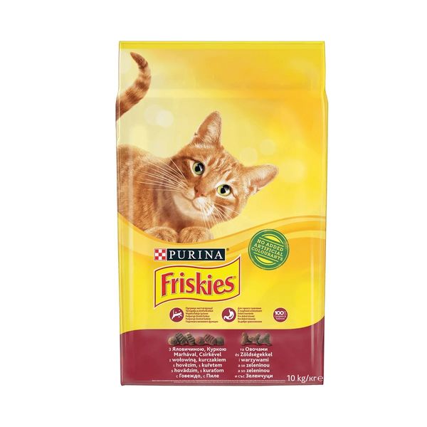  غذای خشک گربه پورینا مدل فریسکیس وزن 1.7 کیلوگرم