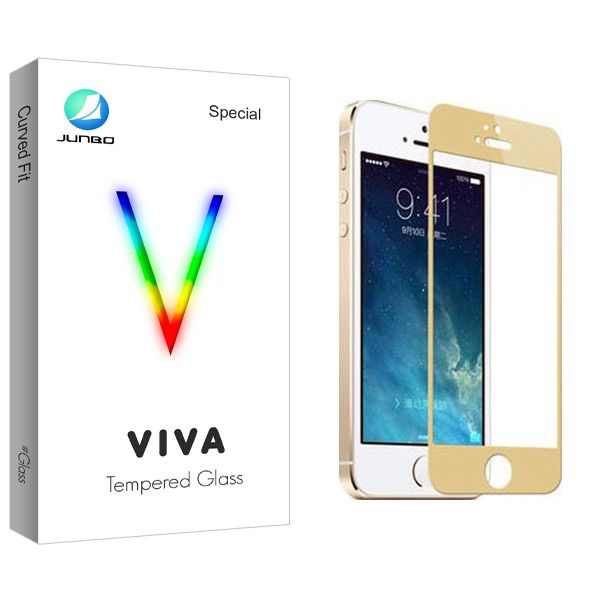 محافظ صفحه نمایش جانبو مدل Viva Glass مناسب برای گوشی موبایل اپل iphone 5/5S