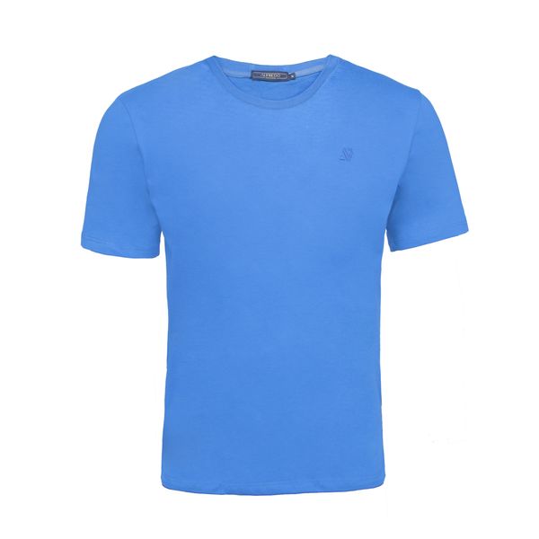 تی شرت آستین کوتاه مردانه الفردو مدل یقه گرد پنبه یک رو 2620207