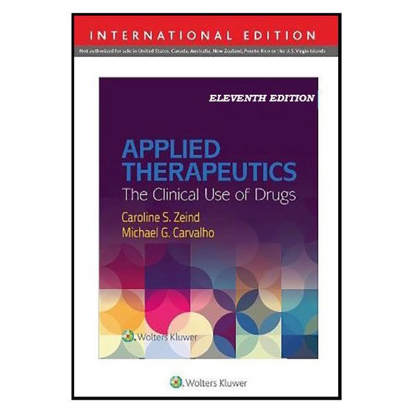 کتاب Applied Therapeutics 2018 اثر Caroline انتشارات لیپین کات
