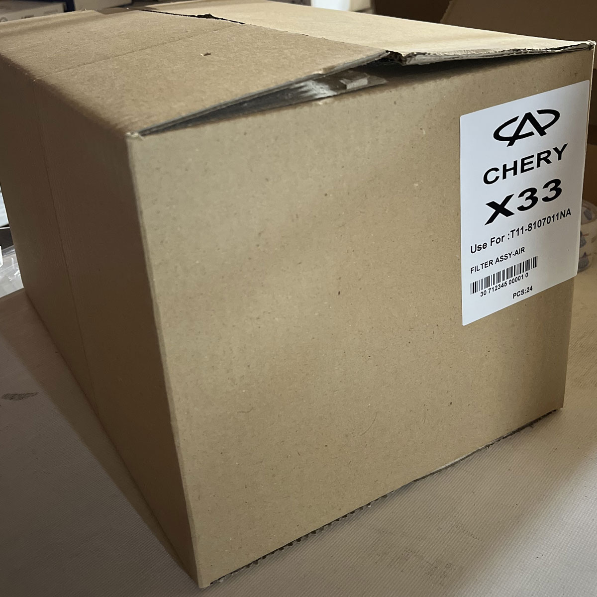 فیلتر کابین خودرو مدل T11 مناسب برای لیفان X60-620 بسته 24 عددی
