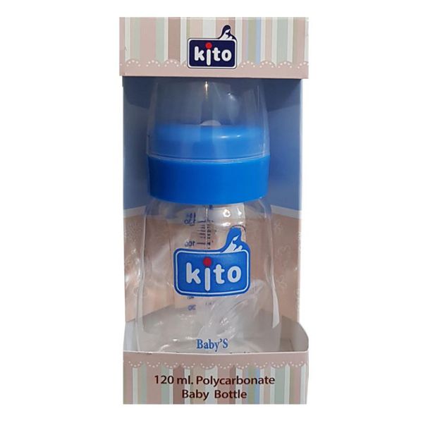 شیشه شیر کیتو کد 107 ظرفیت 120میلی لیتر