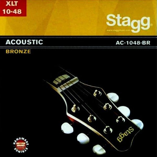 سیم گیتار آکوستیک استگ مدل AC-1048-BR