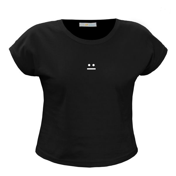 تی شرت آستین کوتاه زنانه مسترمانی مدل کراپ 02