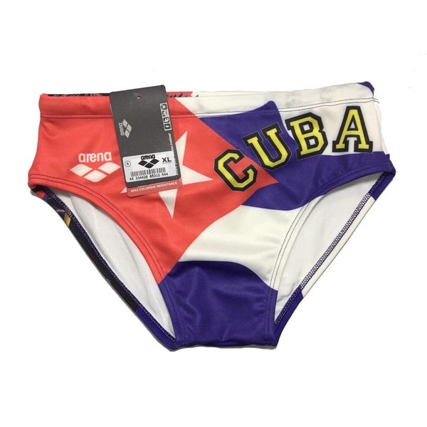 مایو مردانه آرنا طرح پرچم کوبا کد 1062