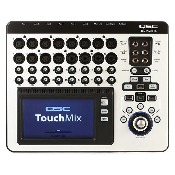 میکسر دیجیتال کیو اس سی مدل TouchMix-16