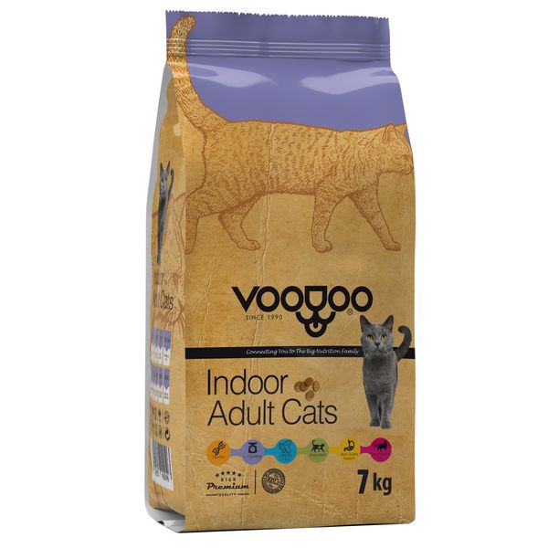  غذای خشک گربه بالغ وودو مدل Adult وزن 7 کیلوگرم