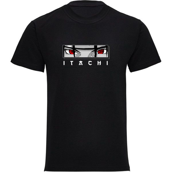 تی شرت آستین کوتاه مردانه مدل انیمه Itachi کد A006