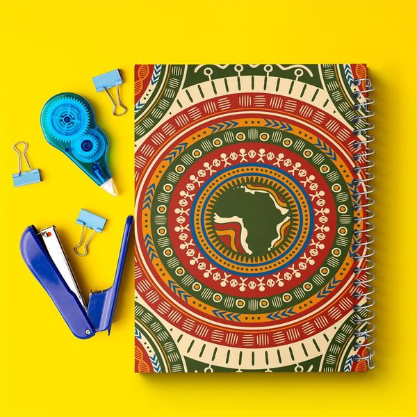 دفتر نقاشی 50 برگ خندالو مدل آفریقا Africa کد 29826