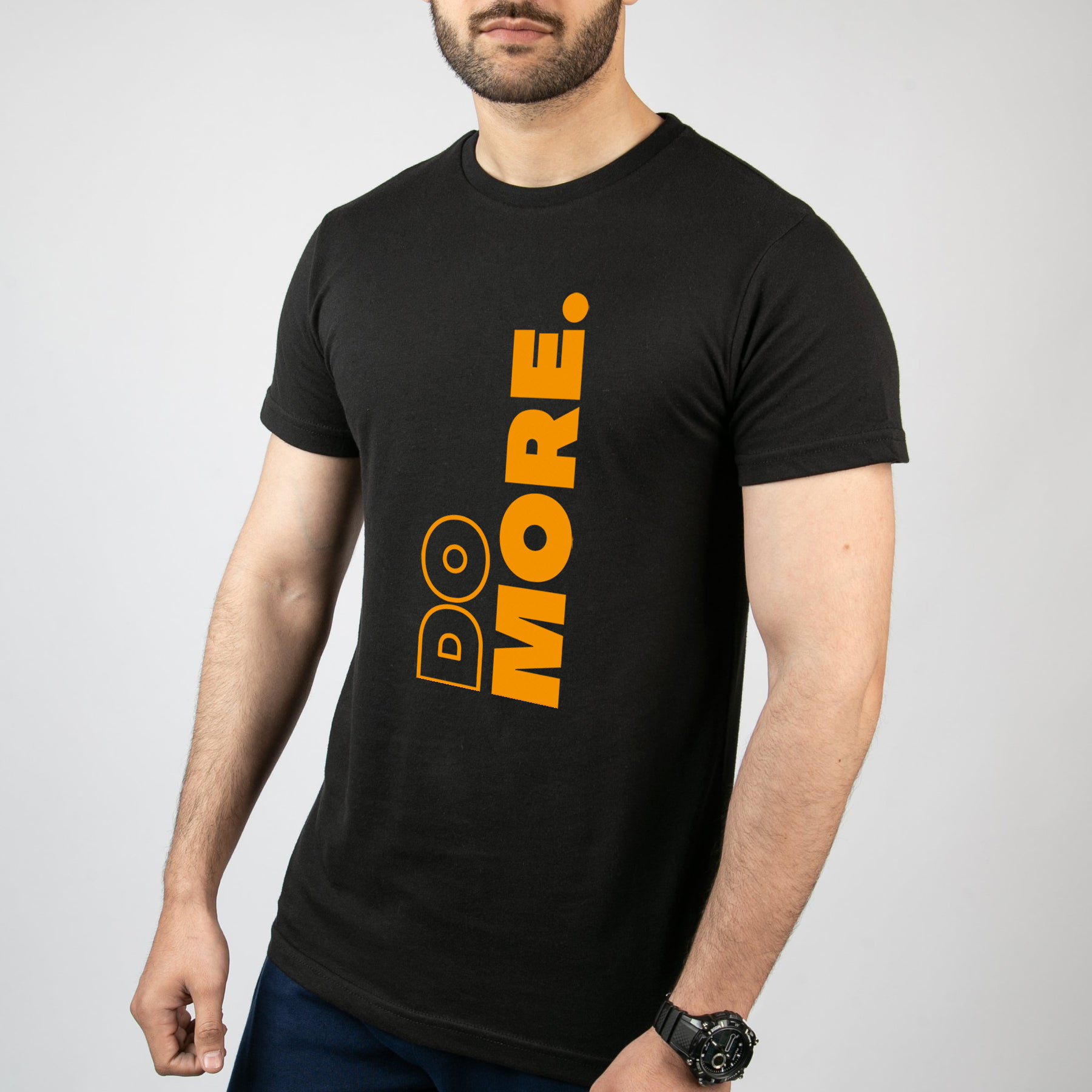 تی شرت آستین کوتاه مردانه مدل Do More کد T039