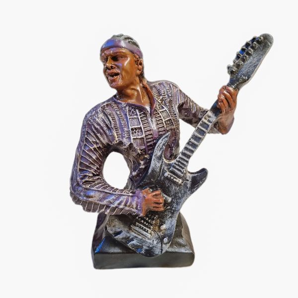 مجسمه مدل موسیقیایی نوازنده گیتار الکترونیک کد Note 13 4g