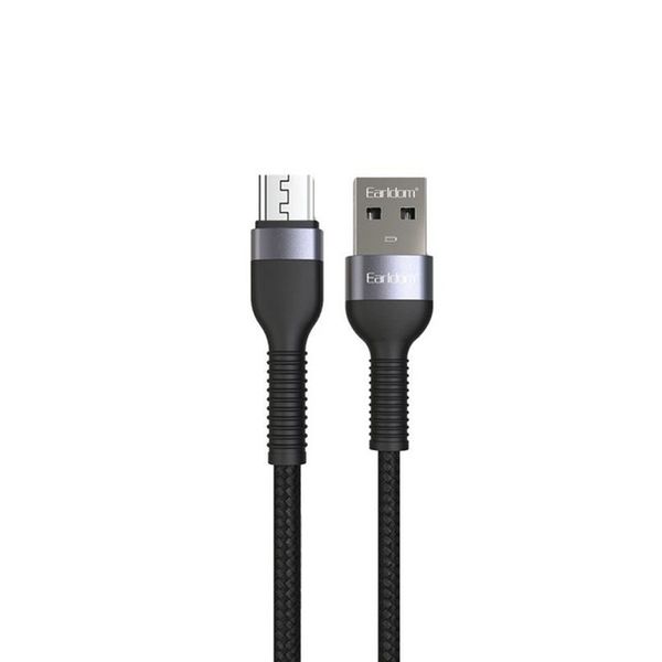 کابل تبدیل USB به MicroUSB ارلدام مدل EC-100M طول 1 متر