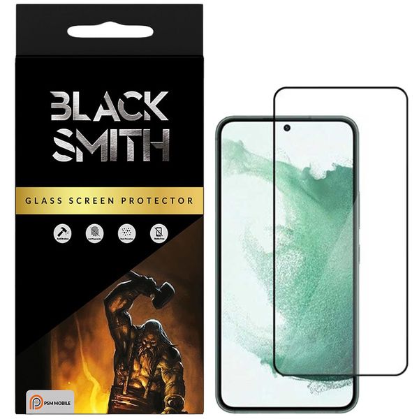 محافظ صفحه نمایش پی اس ام‌ موبایل مدل BlackSmith مناسب برای گوشی موبایل سامسونگ Galaxy S22 Plus 5G