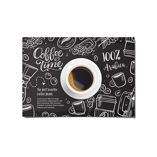 کارت پستال ویندی دیزاین مدل    POST 0059 قهوه