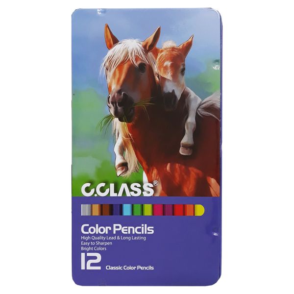 مداد رنگی 12 رنگ سی کلاس مدل PM5353 کد C1