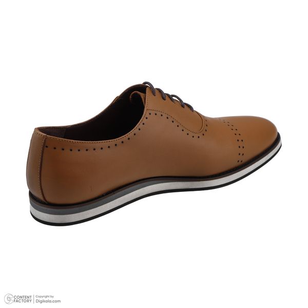 کفش روزمره مردانه چرم مشهد مدل J6282-014