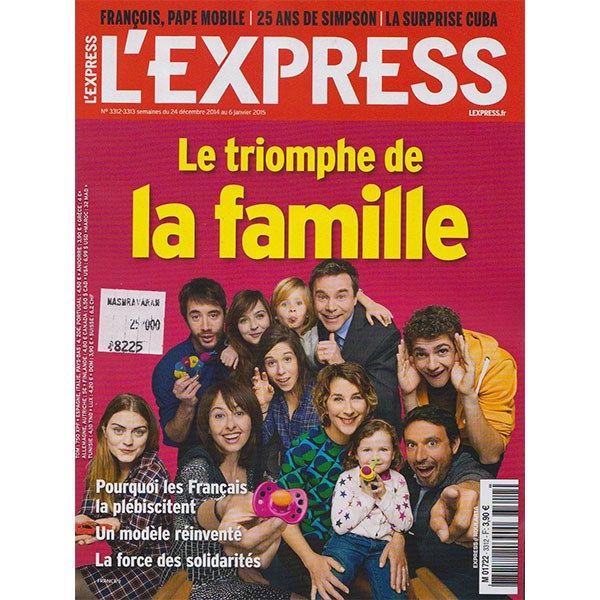 مجله L'Express - بیست و چهارم دسامبر 2014