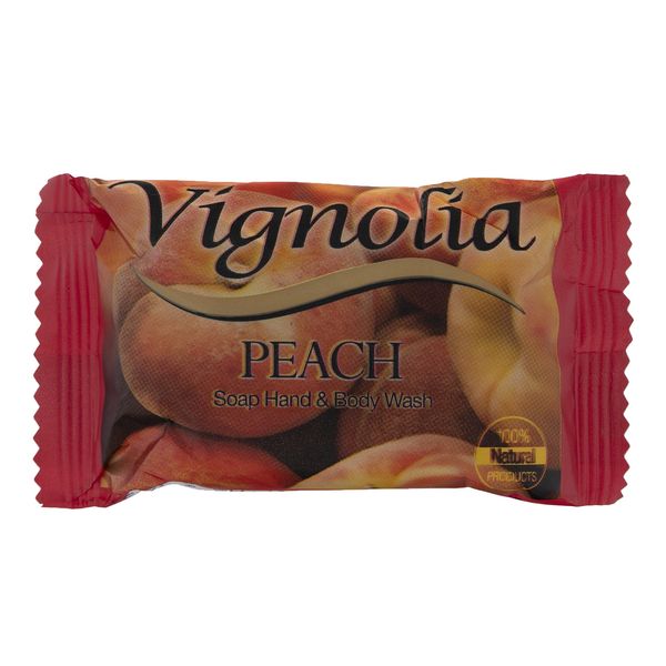صابون بدن ویگنولیا مدل Peach مقدار 75 گرم