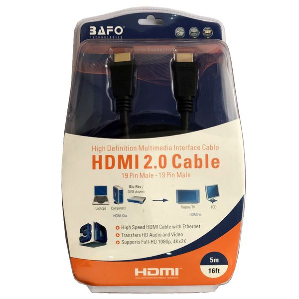 کابل HDMI بافو مدل A2 طول 3 متری