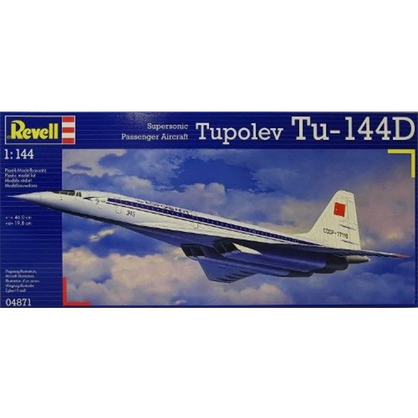 مدلسازی ریول مدل توپولف Tu 144D