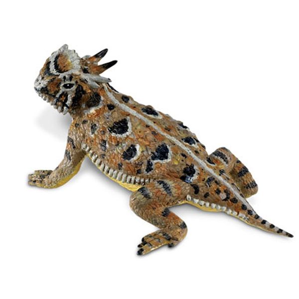 عروسک سافاری مدل Horned Lizard طول 13.5 سانتی متر
