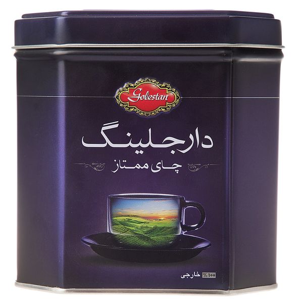 چای سیاه دارجلینگ گلستان مقدار 200 گرم