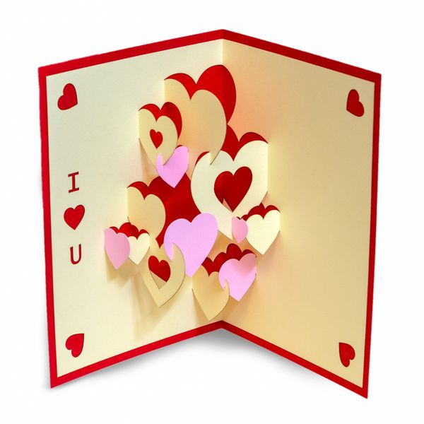 کارت پستال ارژنگ طرح عاشقانه کد CR024d