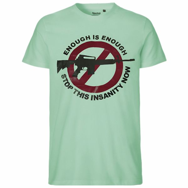 تی شرت آستین کوتاه مردانه مدل تفنگ تابستانی کد 76 رنگ سبز