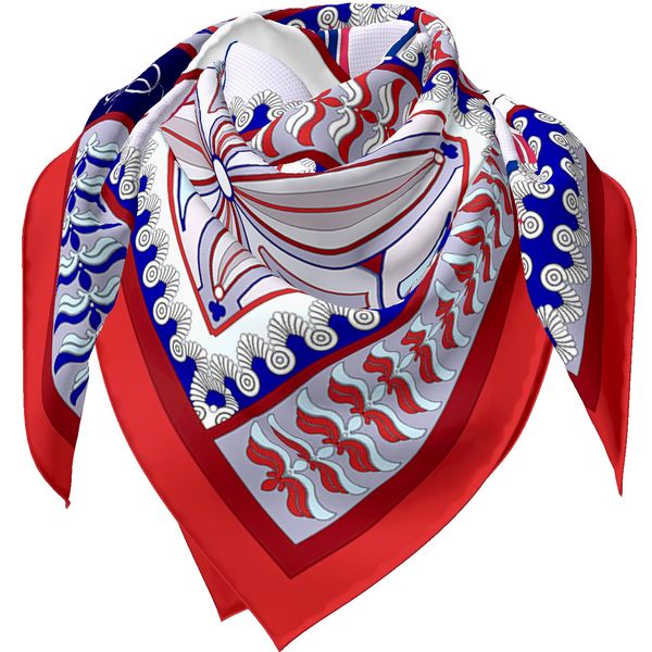روسری زنانه بزرگ مدل هنر ساسانی کد SAS 024
