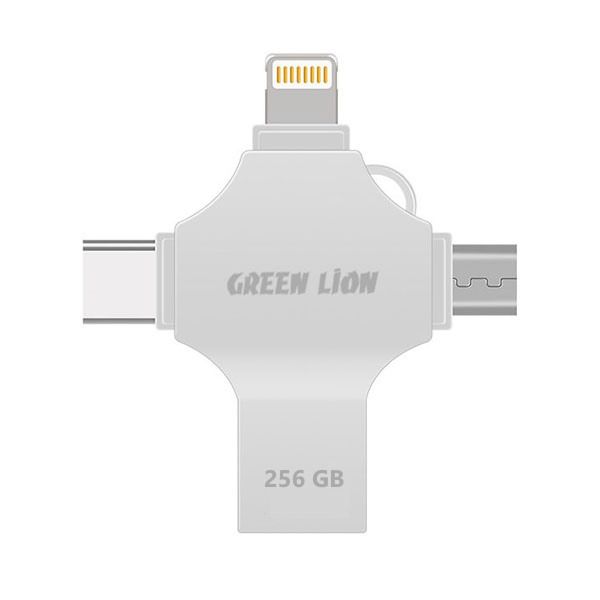 فلش مموری گرین لاین مدل GN4in1USB256 ظرفیت 256 گیگابایت