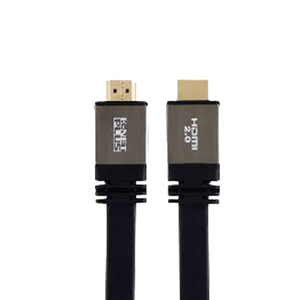 کابل HDMI 2.0 Flat کی نت پلاس مدل K64 طول 15 متر